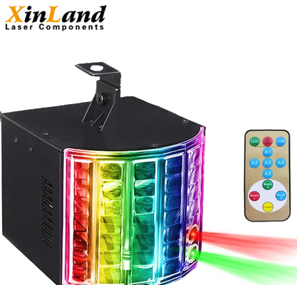 Диско DJ партии освещает лазерный луч СИД 6 цветов активированный звуком