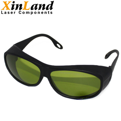 1064nm объектив защитных стекол лазера оптически плотности 5+ зеленый для защиты глаз