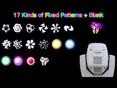 Xinland 230w Beam Moving Head Lights 14 цветов и 17 гобо DJ Party Lights для свадебной сцены Club P