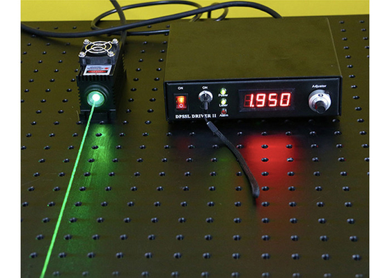 модуляция цифров TTL модуля набора лазера зеленого цвета DPSS 532nm 5000mw