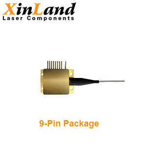 ультракрасное волокно 1450nm-1920nm соединило лазерный диод 2 пакет Pin/9 Pin
