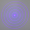 Модуль лазера ЛАНИ 5 концентрических кругов с круглым пятном